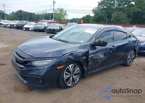 2018 Honda Civic Ex-T из США, поврежденный, VIN JHMFC1F34JX037438